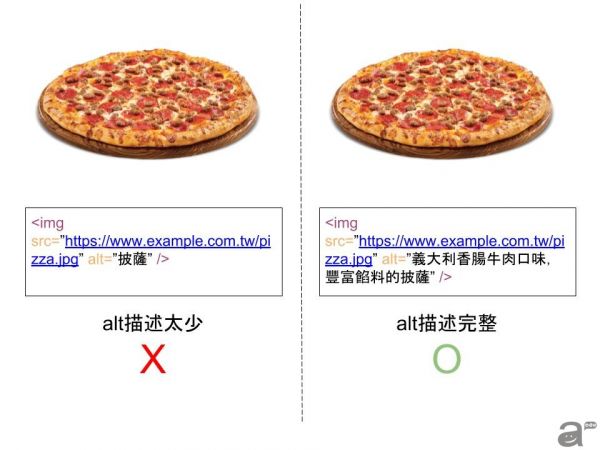 在图片的alt属性中详细描述图片，有助于图片搜索结果优化