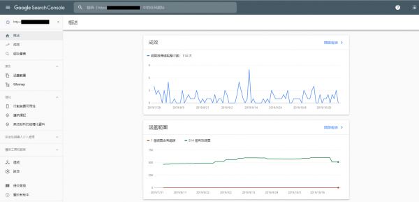 Search Console 信息主页 http www.mamioo.com